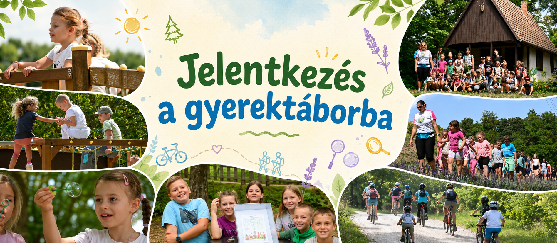 Jelentkezés a gyerektáborba