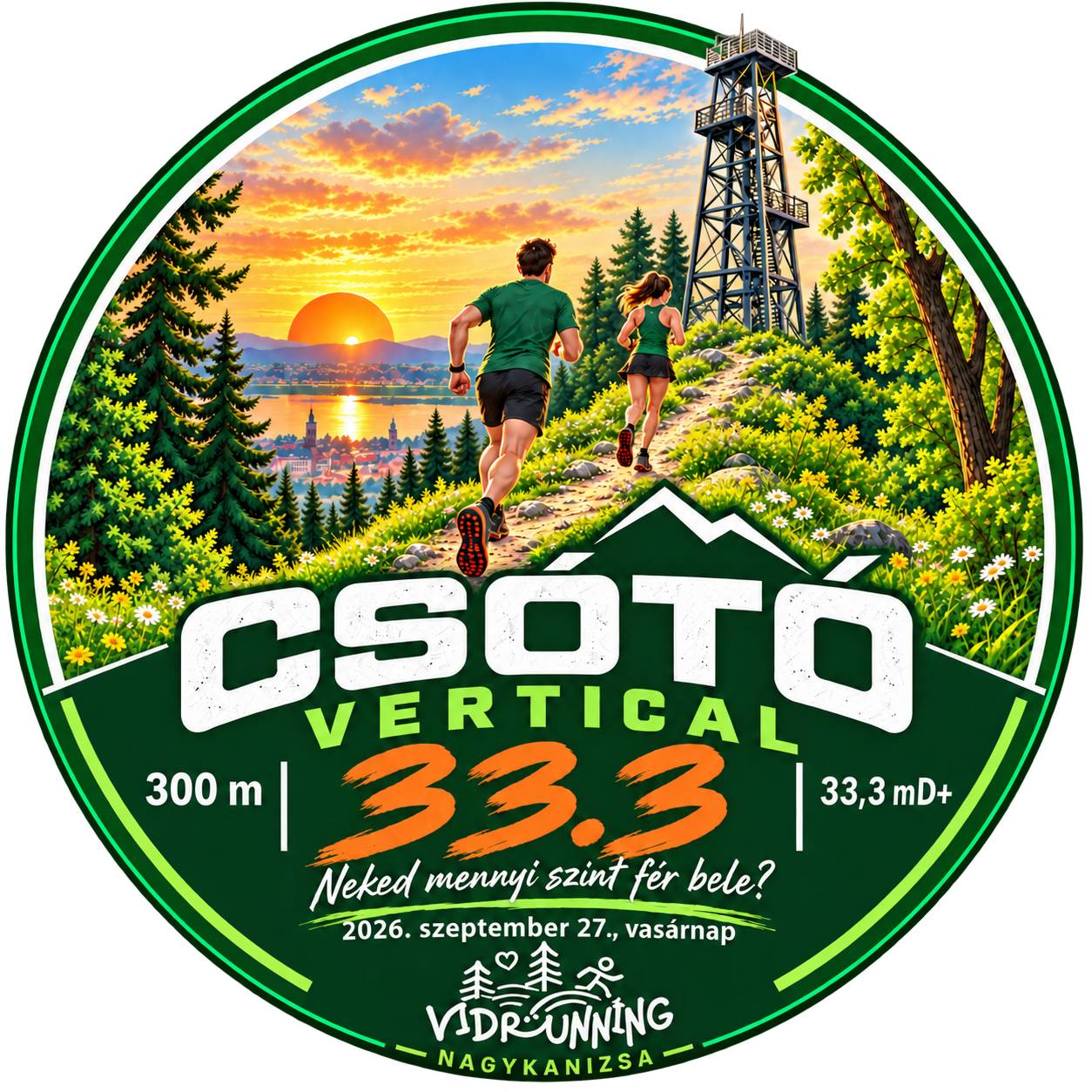 Csótó Vertical 33.3 színes logó nagyban